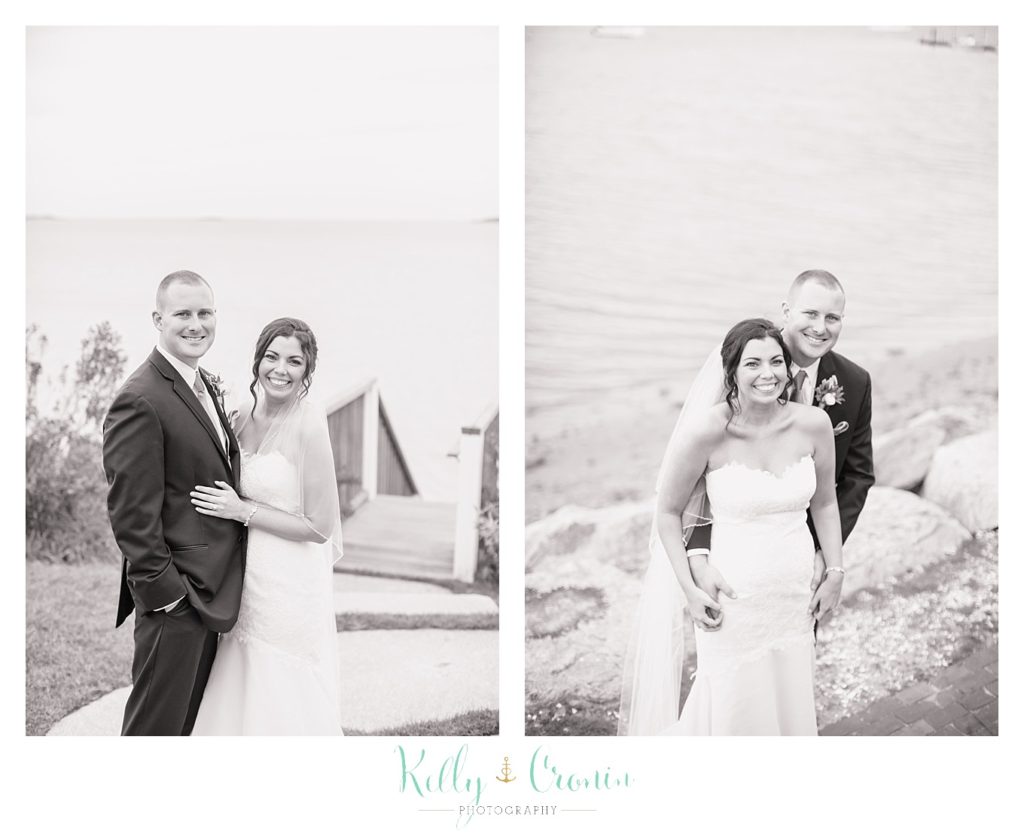 A bride and groom enjoy each other | Kelly Cronin Photography | Cape Cod Wedding Photographer