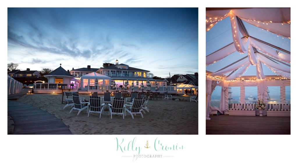 The sun sets | Kelly Cronin Photography | Cape Cod Wedding Photographer