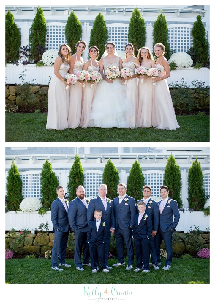 Wedding party | Kelly Cronin Photography | Cape Cod Wedding Photographer