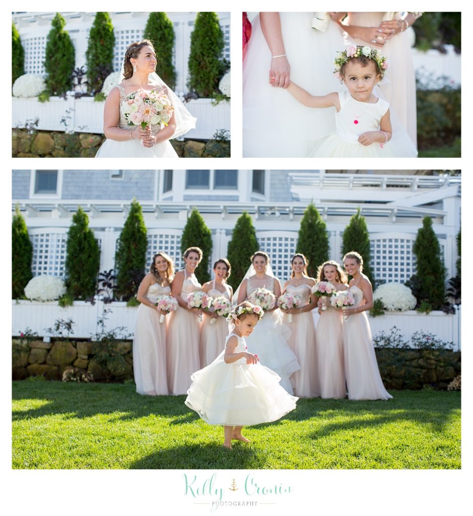 Flower girl | Kelly Cronin Photography | Cape Cod Wedding Photographer