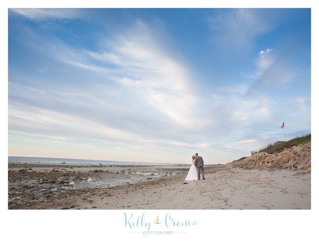 A couple return to their wedding at The Dennis Inn, captured by Kelly Cronin Photography