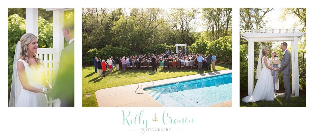 A couple get married at The Dennis Inn, captured by Kelly Cronin Photography