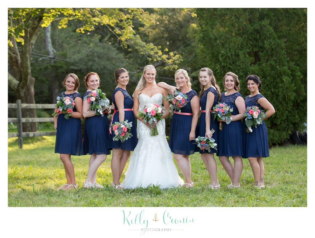 A bridal party gets silly | Kelly Cronin Photography | CJ's Ranch